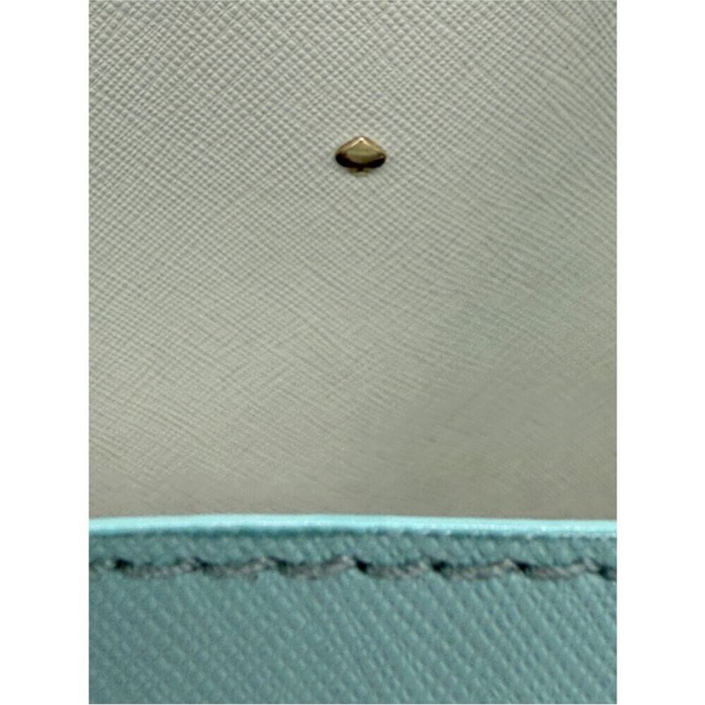 Kate Spade New York Cape Drive Lynnie Tote, beautiful Tiffany blue, EUC - Picture 14 of 15